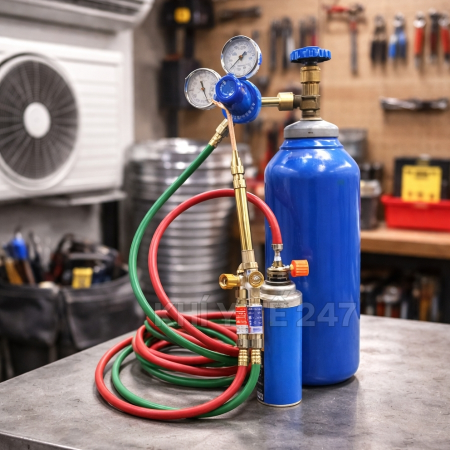 bộ hàn ống đồng