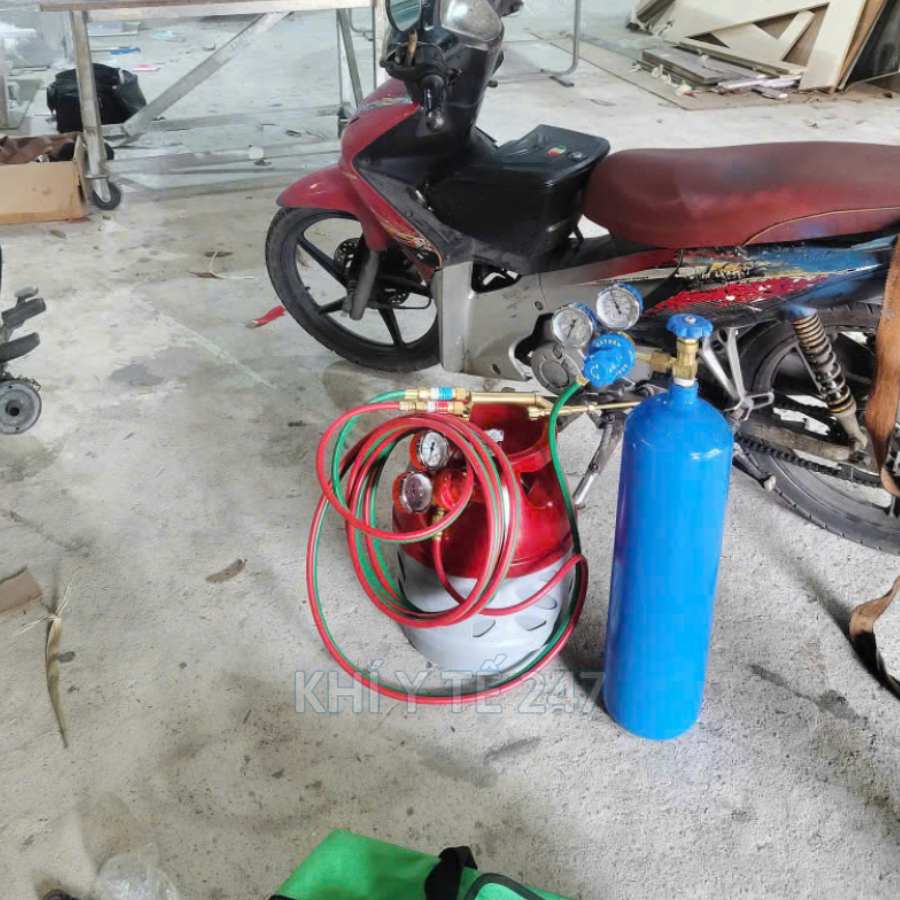 bộ hàn gió đá mini