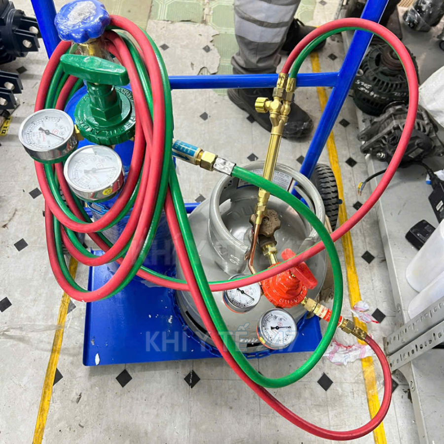 bộ hàn gió đá đi công trình